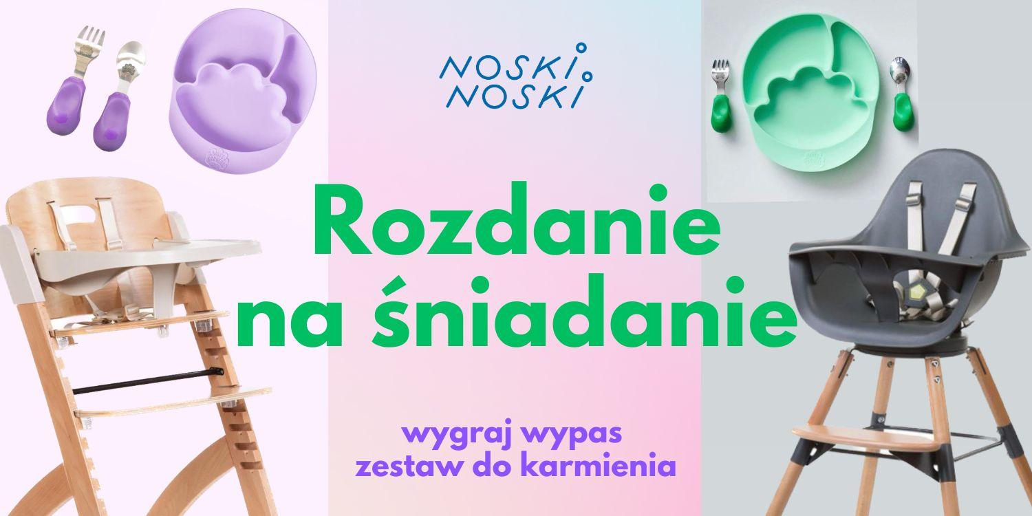 Rozdanie na śniadanie! Wygraj wypas zestaw do karmienia - Noski Noski