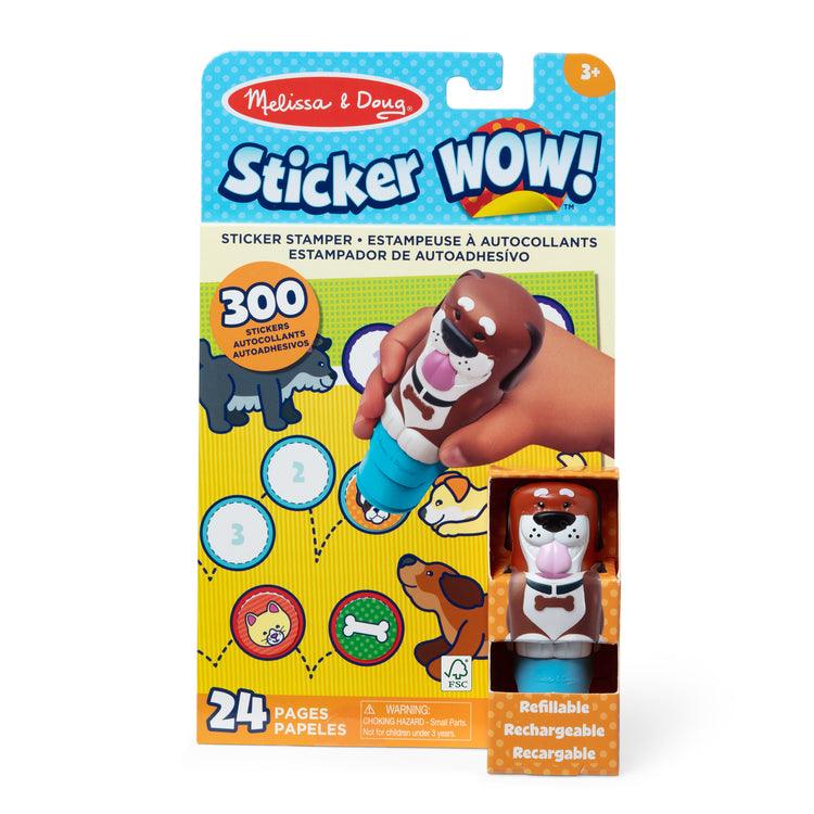 Melissa & Doug: stempelki z naklejkami Sticker Wow! - Noski Noski