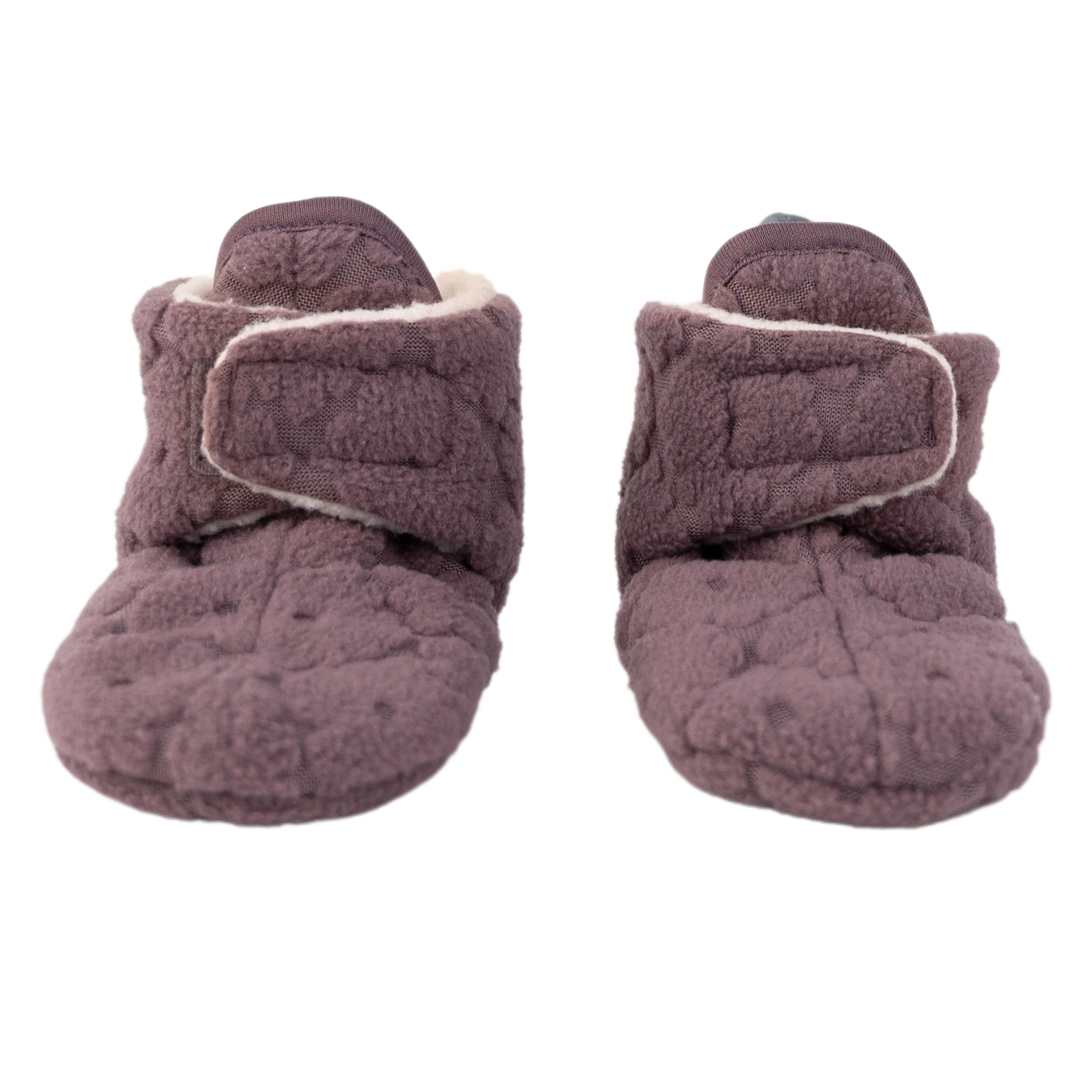 Lodger: polarowe buciki kapcie z abs Baby Fleece Slippers