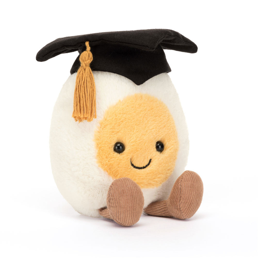 Jellycat: przytulanka jajko absolwent Amuseable Boiled Egg Graduation 14 cm