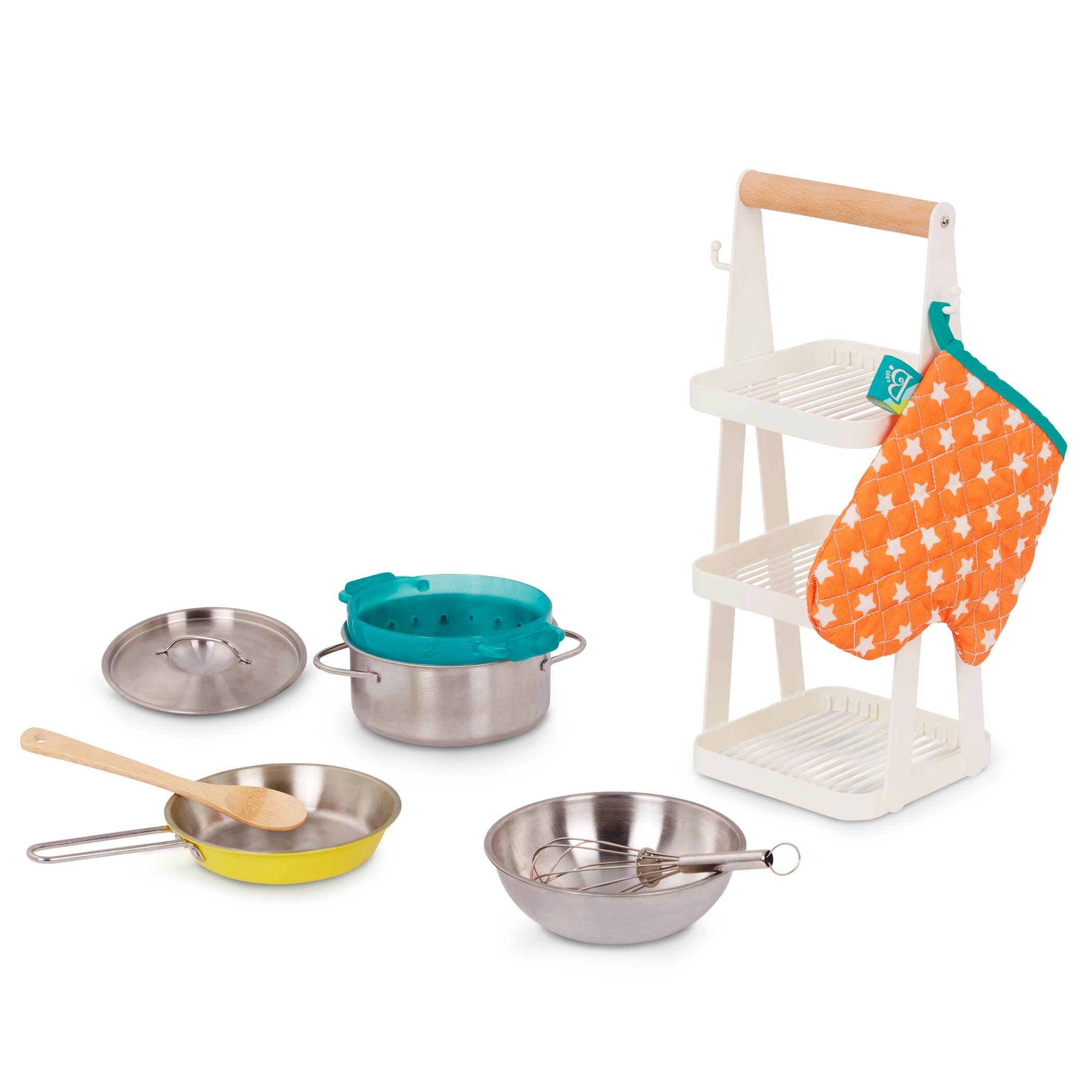 B.Toys: naczynia i przybory kuchenne Pot-n-Pan Playset