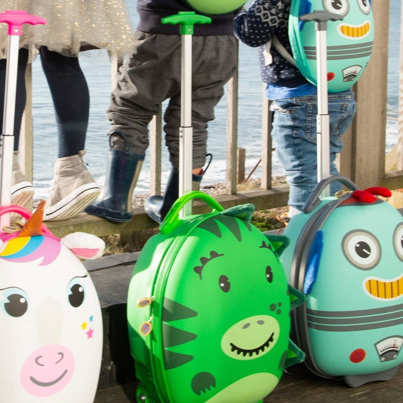 Boppi: walizka dla dziecka Robot