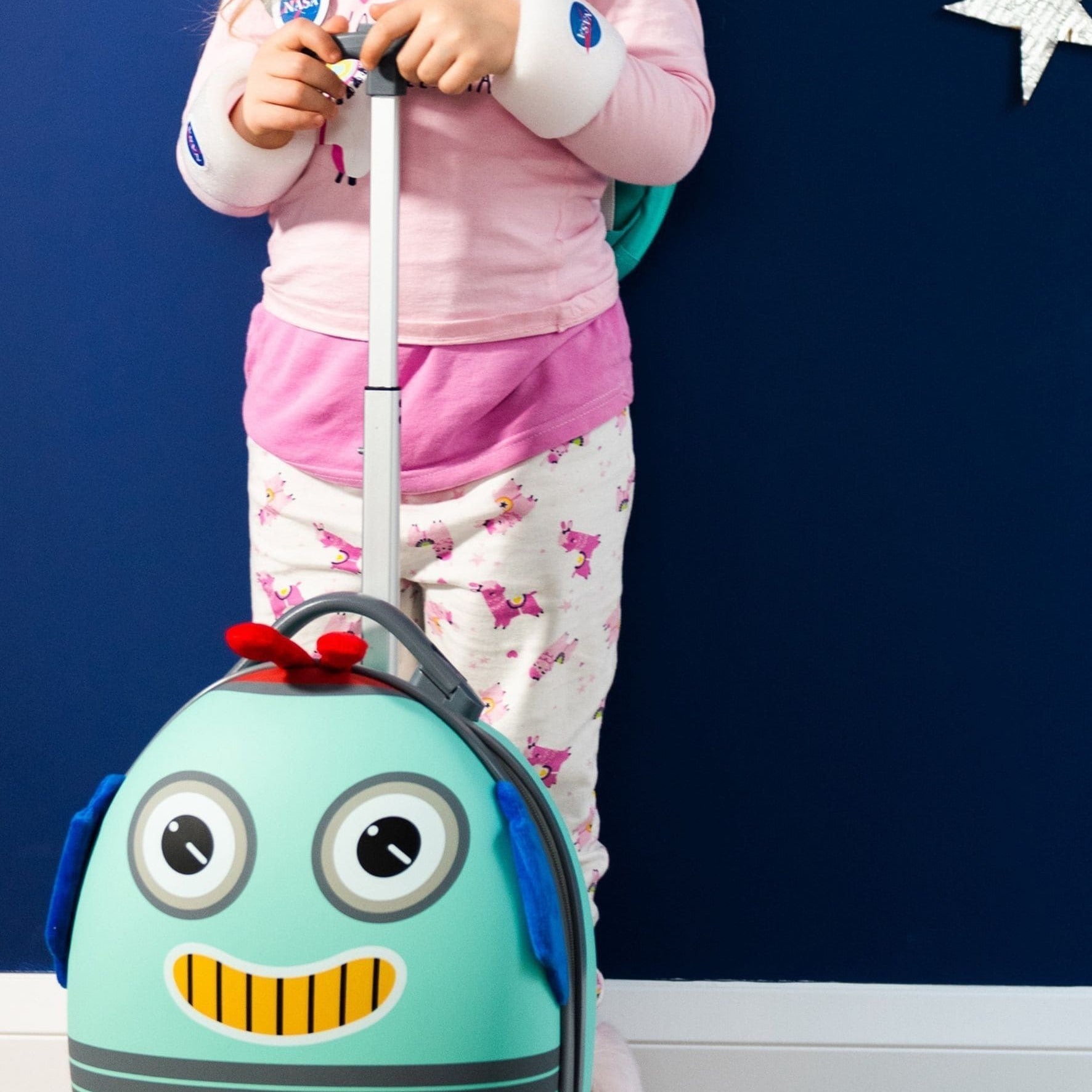 Boppi: walizka dla dziecka Robot