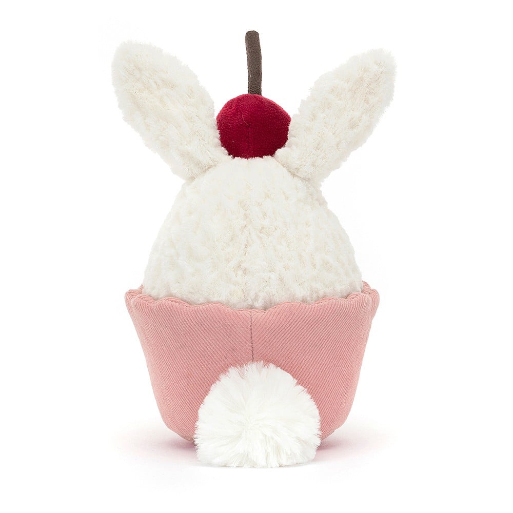 Jellycat: maskotka muffinka królik Dainty Dessert Bunny Cupcake 14 cm