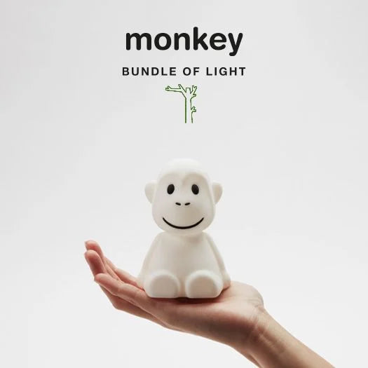 MrMaria: lampka nocna małpka Monkey Bundle of Light Lamp Mini