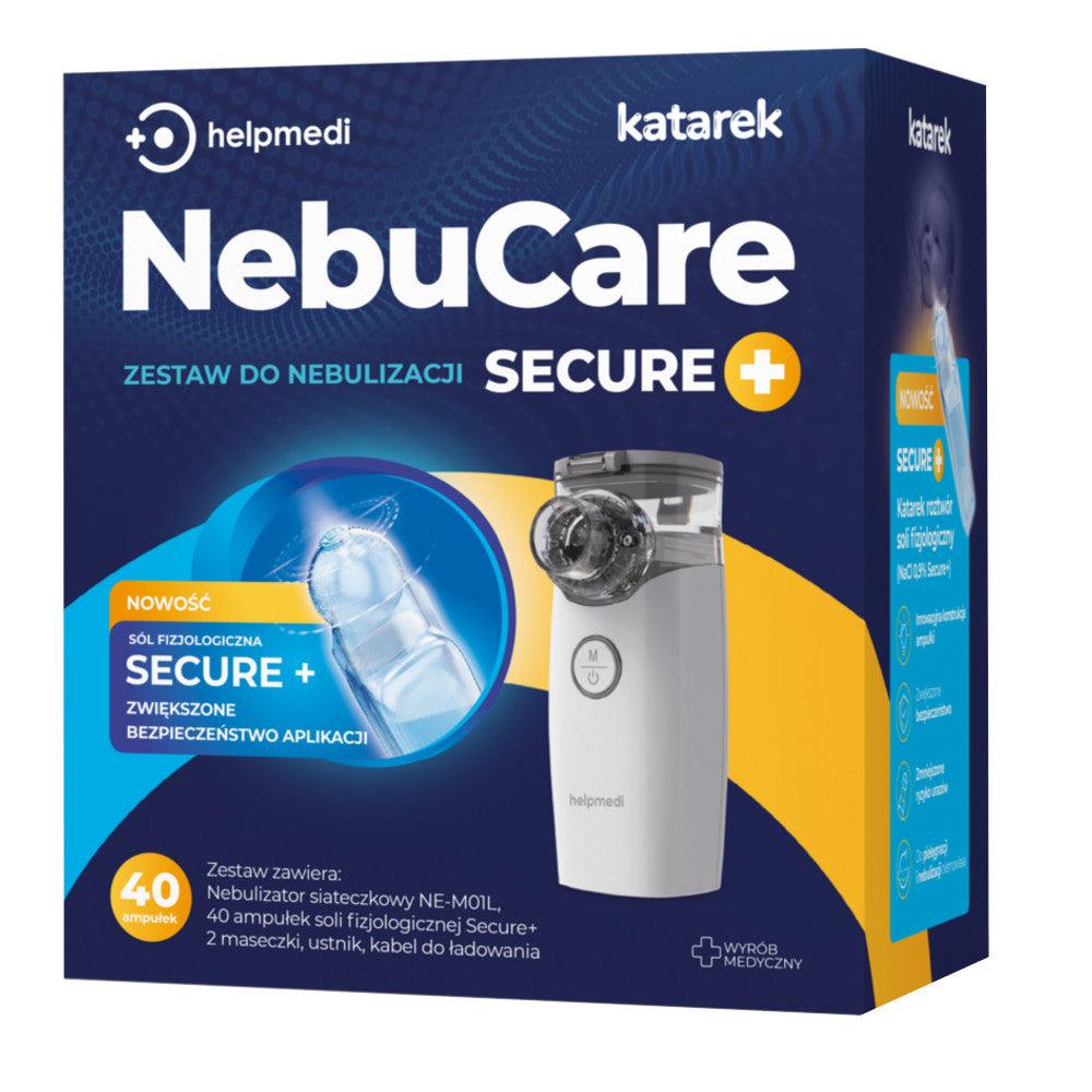 Helpmedi: zestaw do nebulizacji NebuCare Katarek Secure+ - Noski Noski