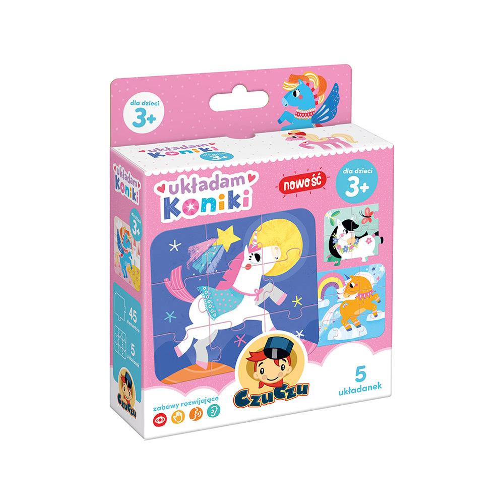 CzuCzu: puzzle Układam Koniki - Noski Noski