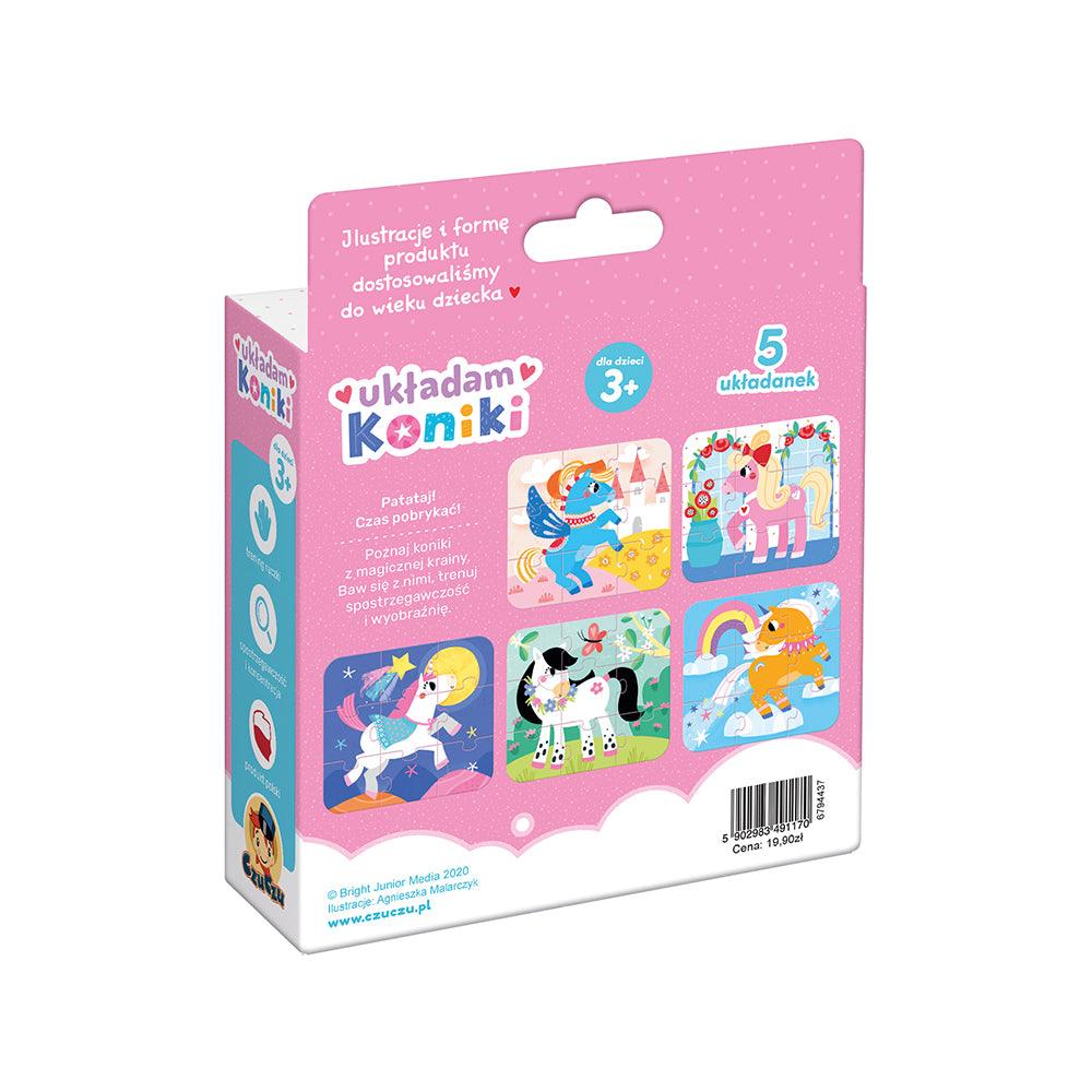 CzuCzu: puzzle Układam Koniki - Noski Noski