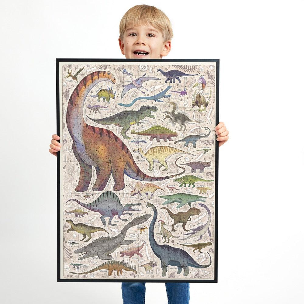 CzuCzu: puzzlove Dinozaury 200 el. - Noski Noski