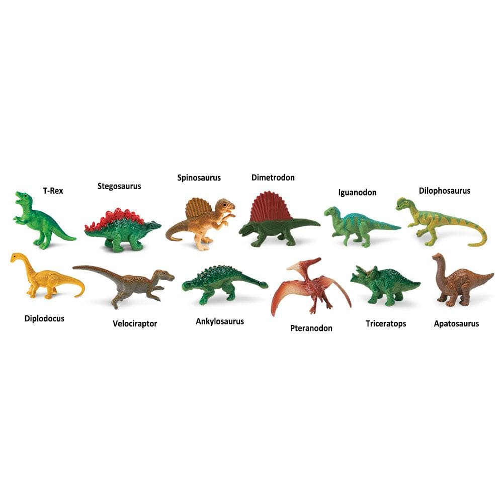 Safari Ltd: figurki w tubie Dinozaury Dinos Toob 12 szt.