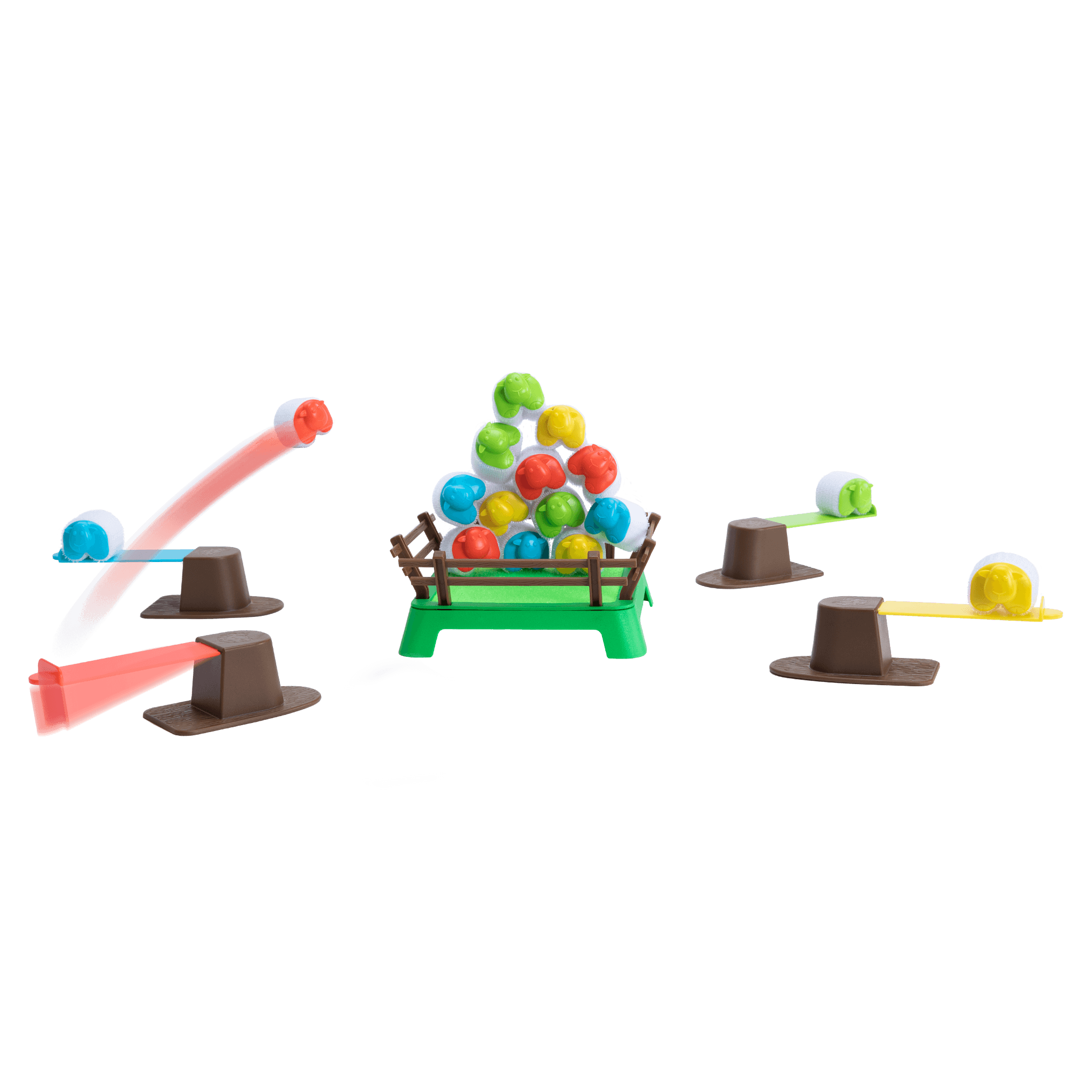 Fat Brain Toys: gra latające owce Heap-O-Sheep - Noski Noski