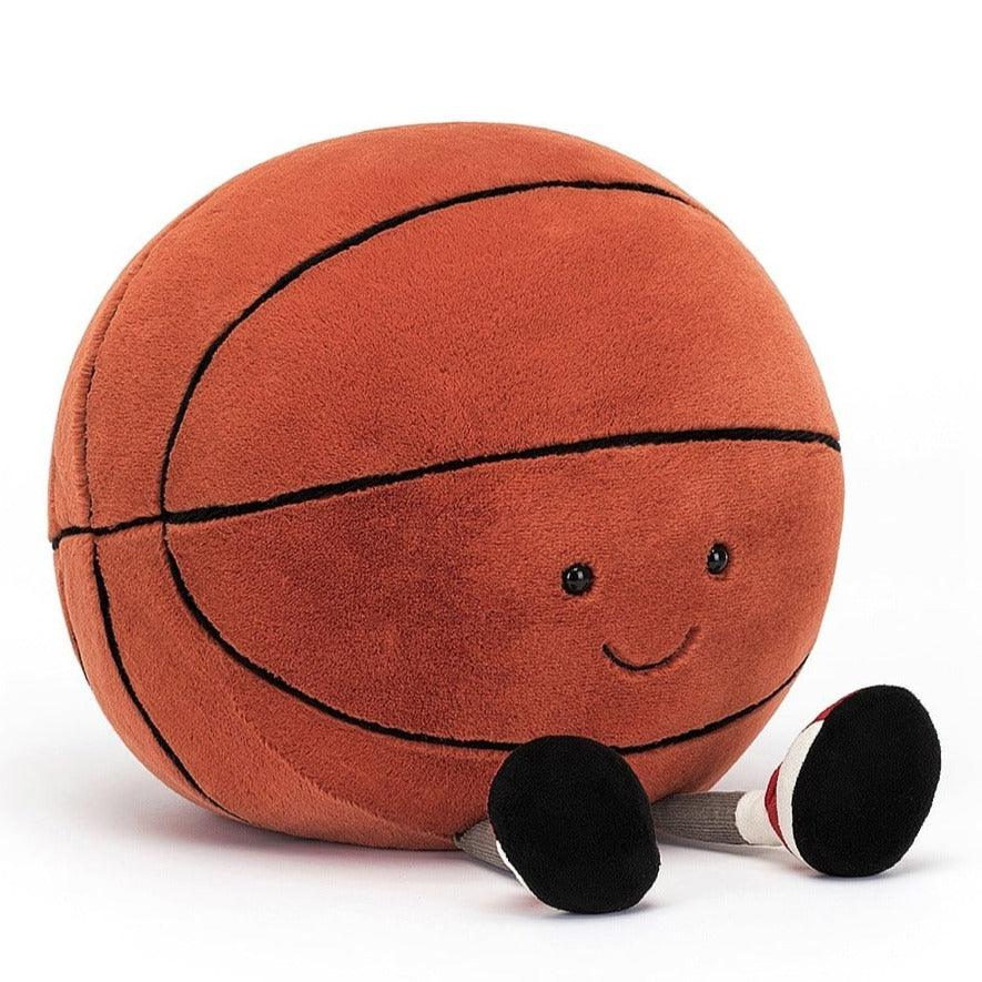 Jellycat: przytulanka piłka do koszykówki Amuseable Sports Basketball 25 cm - Noski Noski