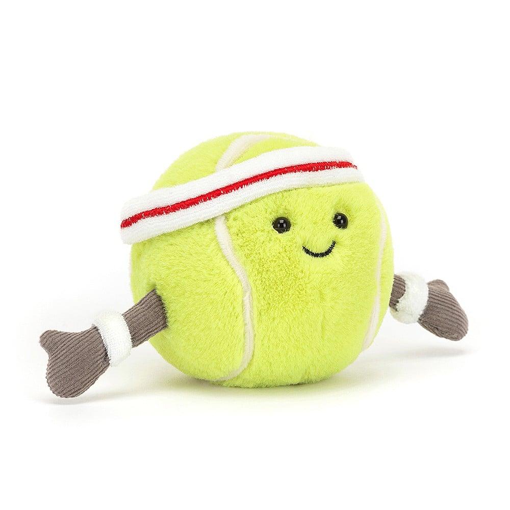 Jellycat: przytulanka piłka tenisowa Amuseable Sports Tennis Ball 9 cm - Noski Noski