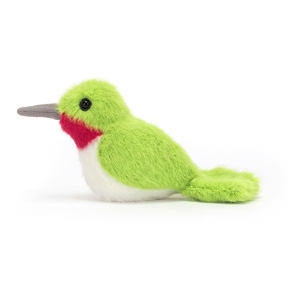 Jellycat: przytulanka ptaszek koliber Birdling Hummingbird 10 cm - Noski Noski