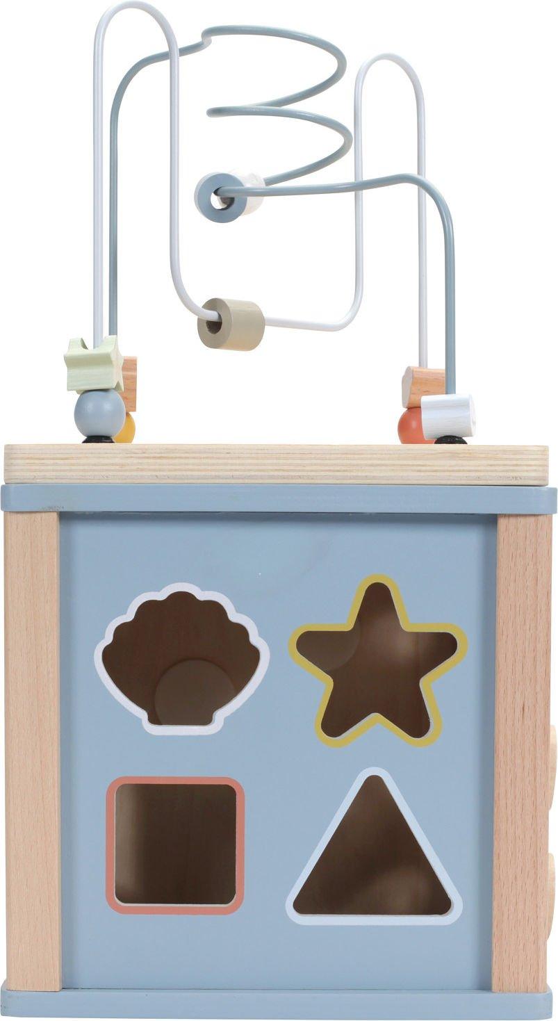 Little Dutch: kostka edukacyjna Wooden Activity Cube Ocean - Noski Noski