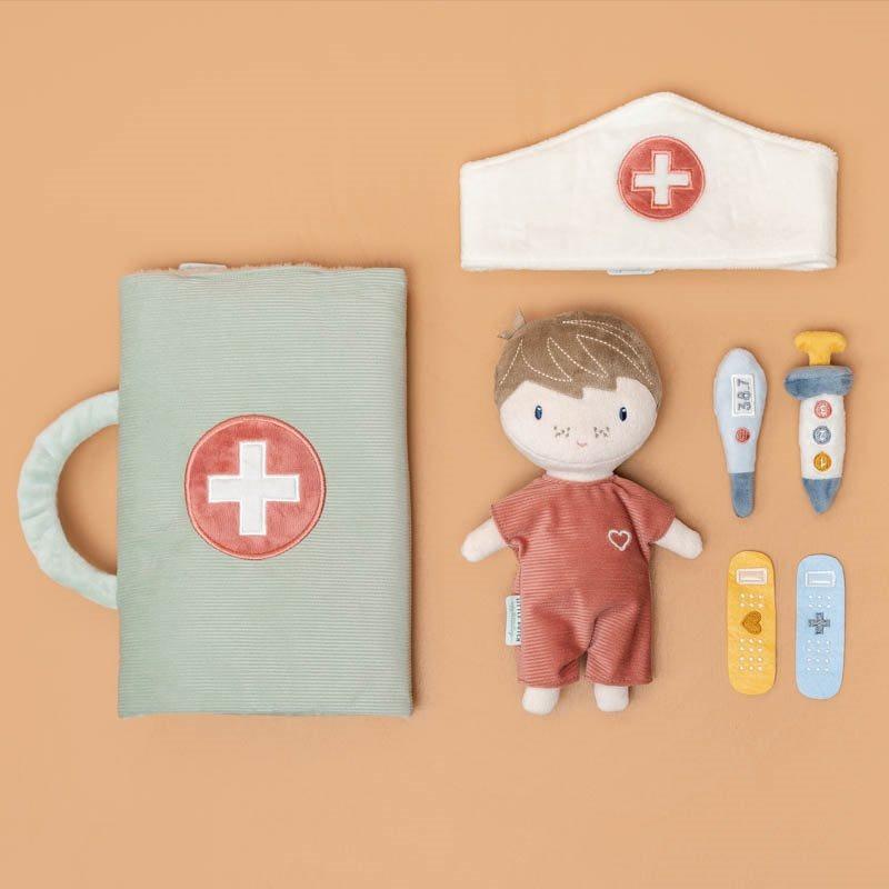 Little Dutch: zestaw do zabawy z lalką Doktor - Noski Noski