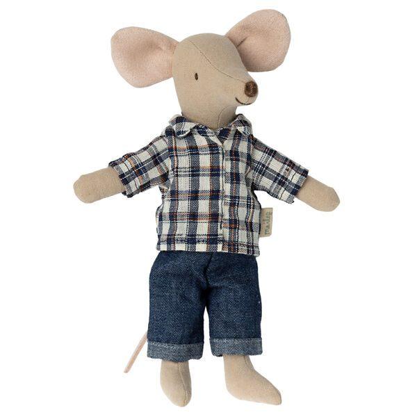 Maileg: ubranko dla taty Dad mouse - Noski Noski