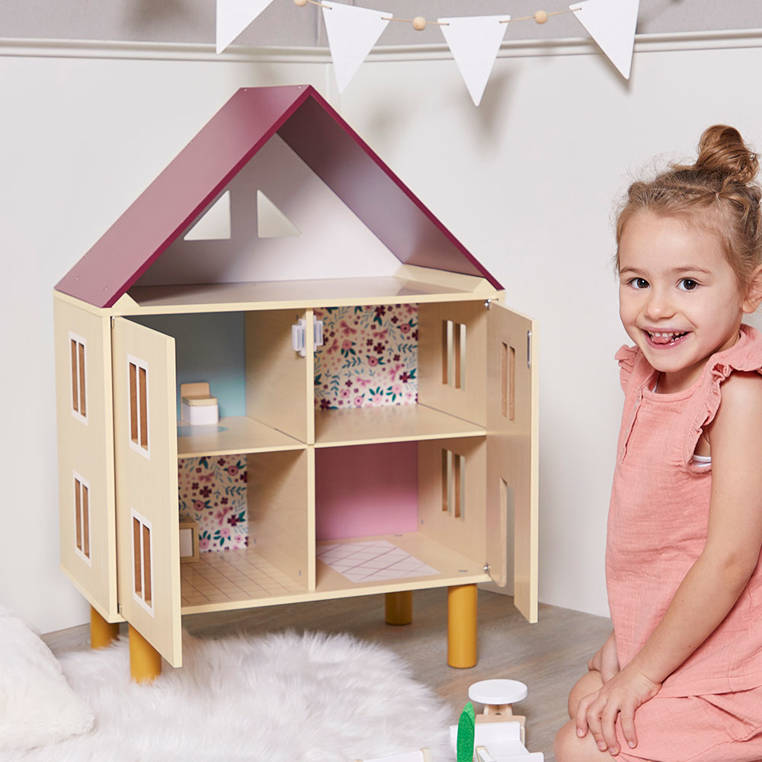 Domek dla lalek z mebelkami Mademoiselle Doll's House - idealna
