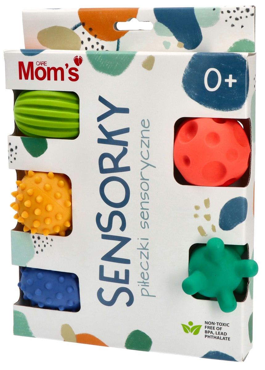 Mom's Care: sensoryczne piłeczki pastelowe Sensorky 5 szt. - Noski Noski