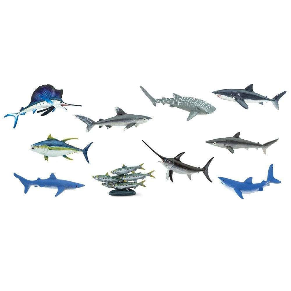 Safari Ltd: figurki w tubie Ryby Pelagic Fish Toob 10 szt.