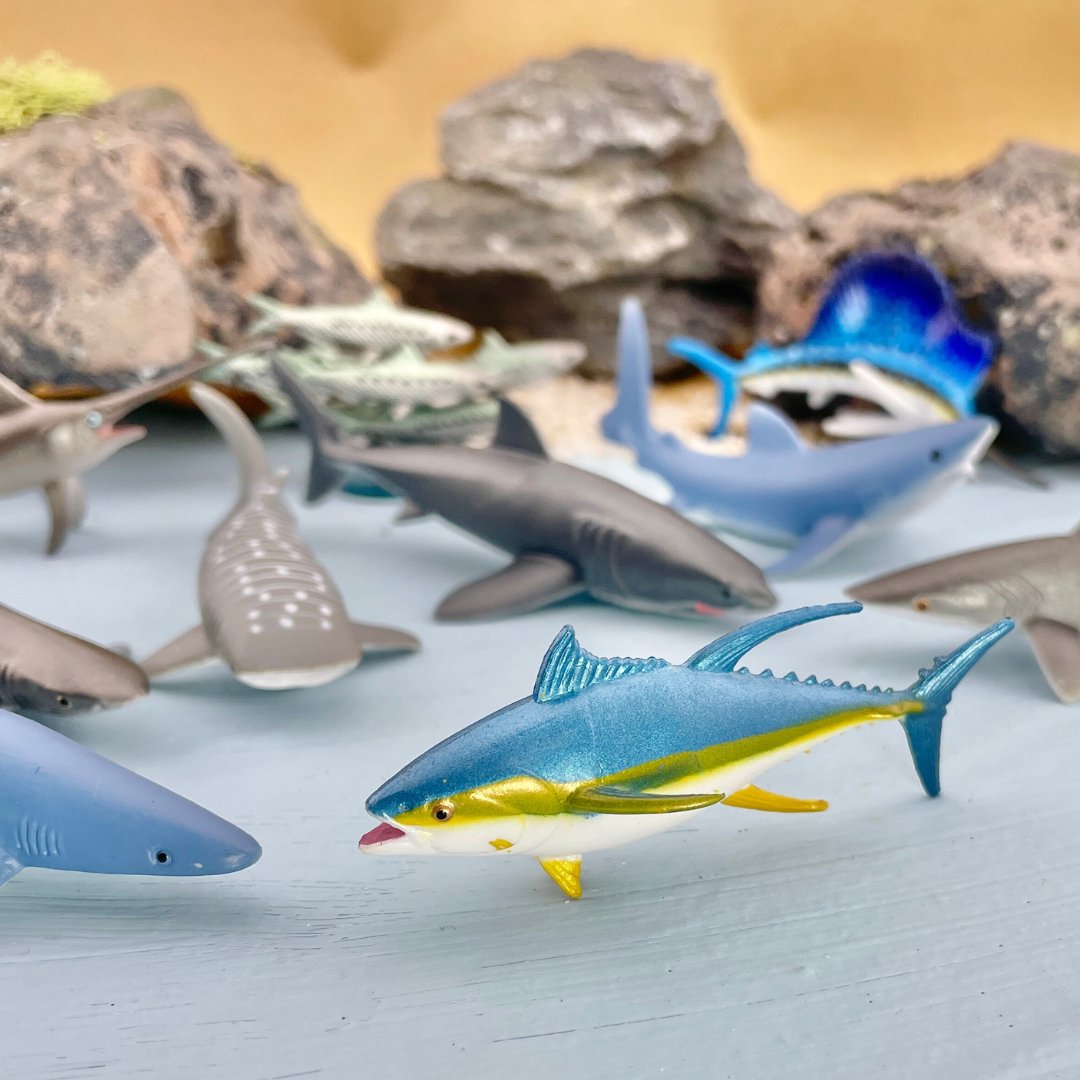 Safari Ltd: figurki w tubie Ryby Pelagic Fish Toob 10 szt.