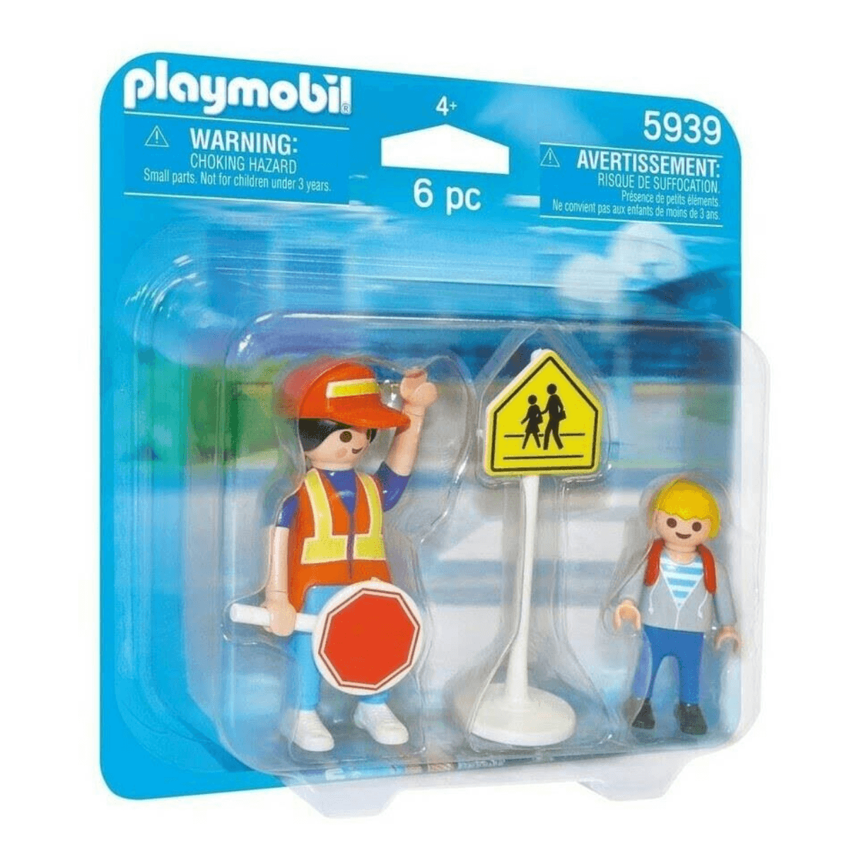 Playmobil: opiekun dzieci przy przejściu dla pieszych DuoPack - Noski Noski