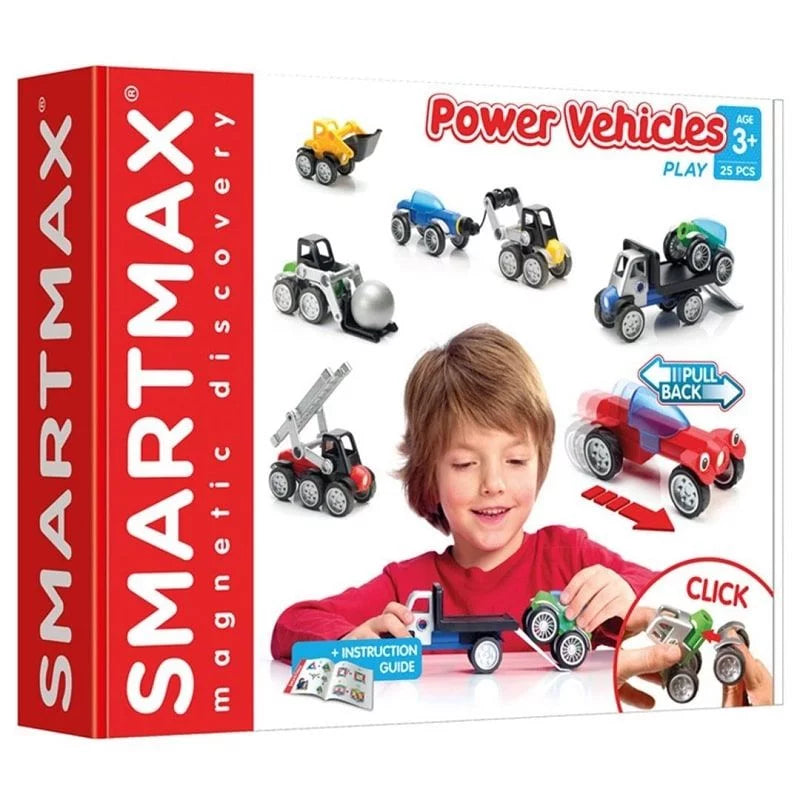 IUVI Games: magnetyczne klocki Smart Max Power Vehicles
