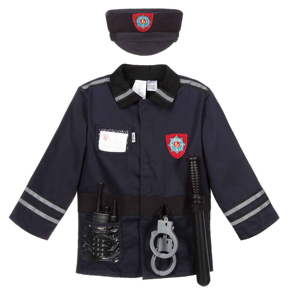 Souza!: kostium z czapką i akcesoriami Policjant 4-7 lat