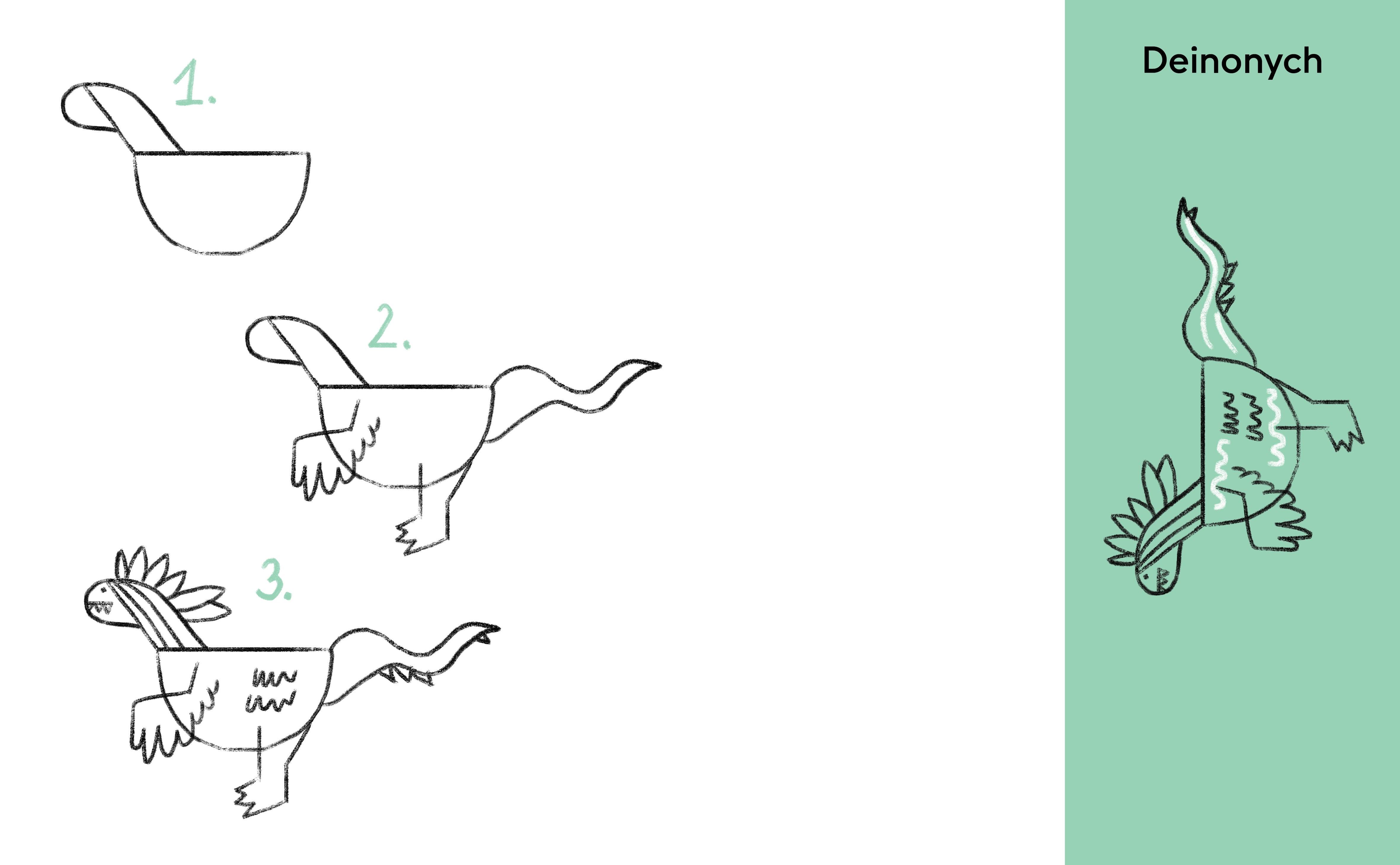 Wydawnictwo Kropka: Umiem rysować dinozaury - Noski Noski