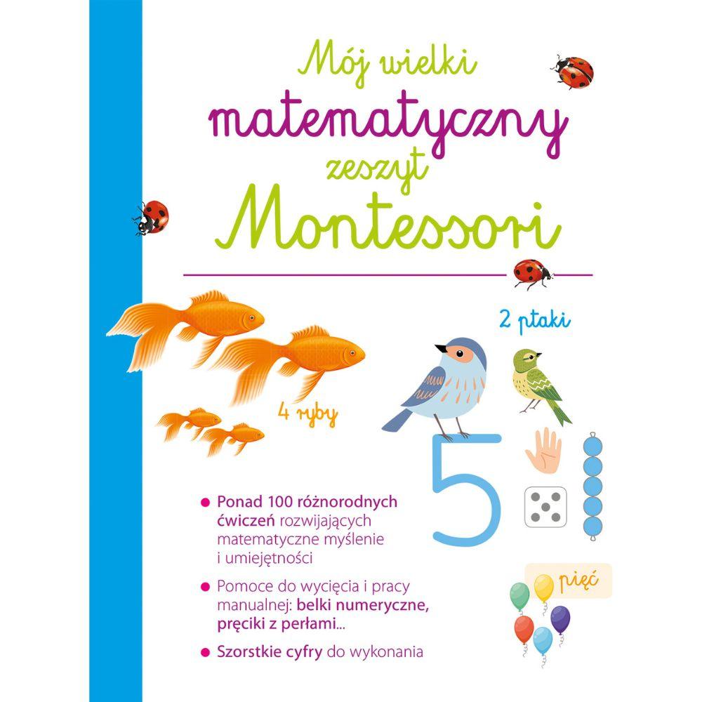 Wydawnictwo Olesiejuk: Mój wielki matematyczny zeszyt Montessori - Noski Noski