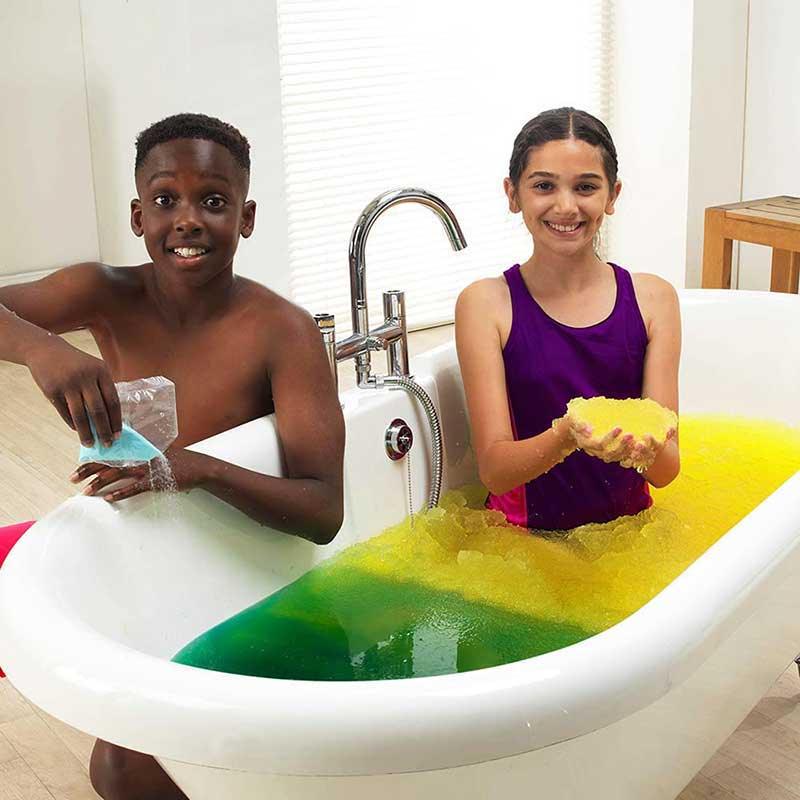 Zimpli Kids: magiczny proszek do kąpieli Gelli Baff Colour Change - Noski Noski