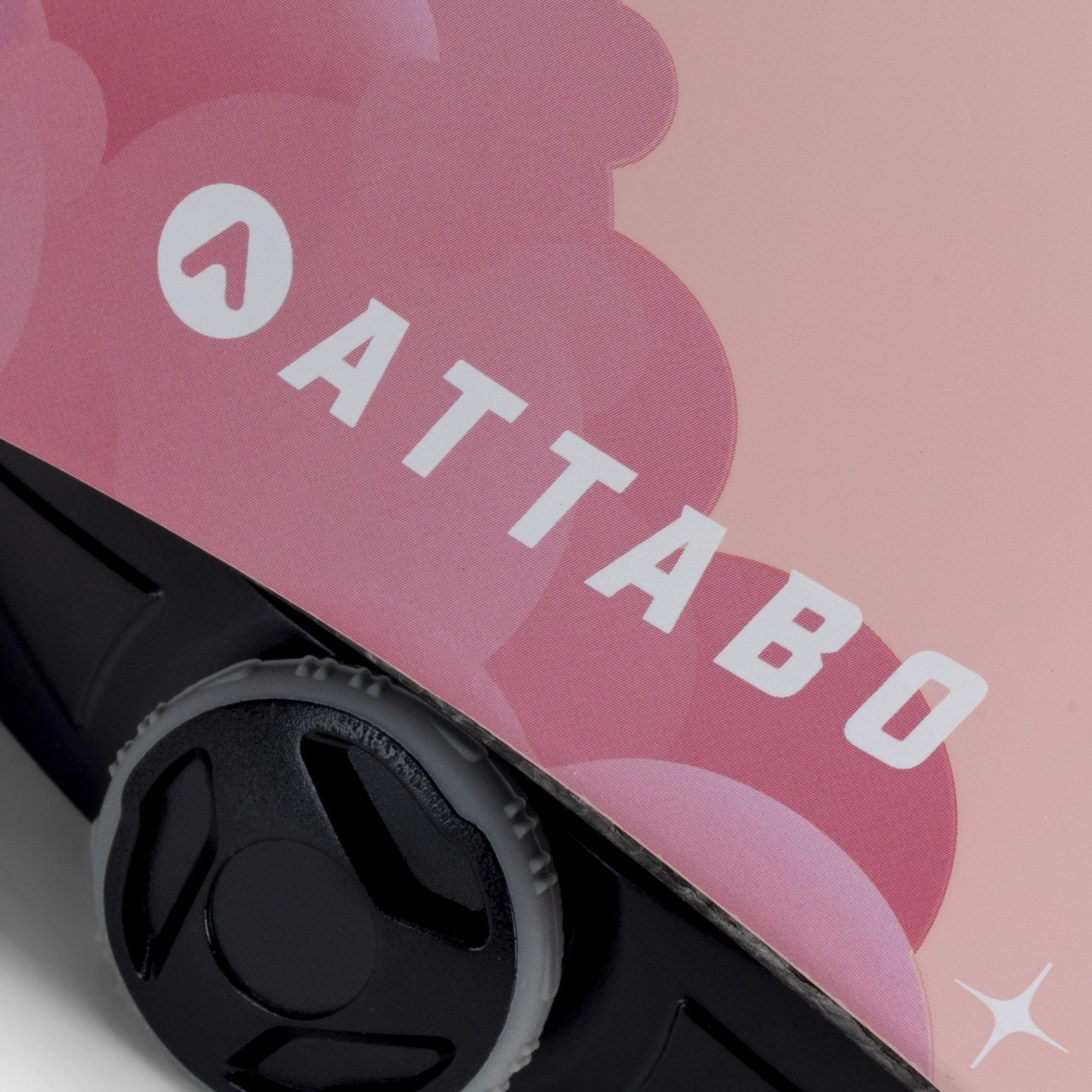 Attabo: dziecięcy kask rowerowy Pink - Noski Noski