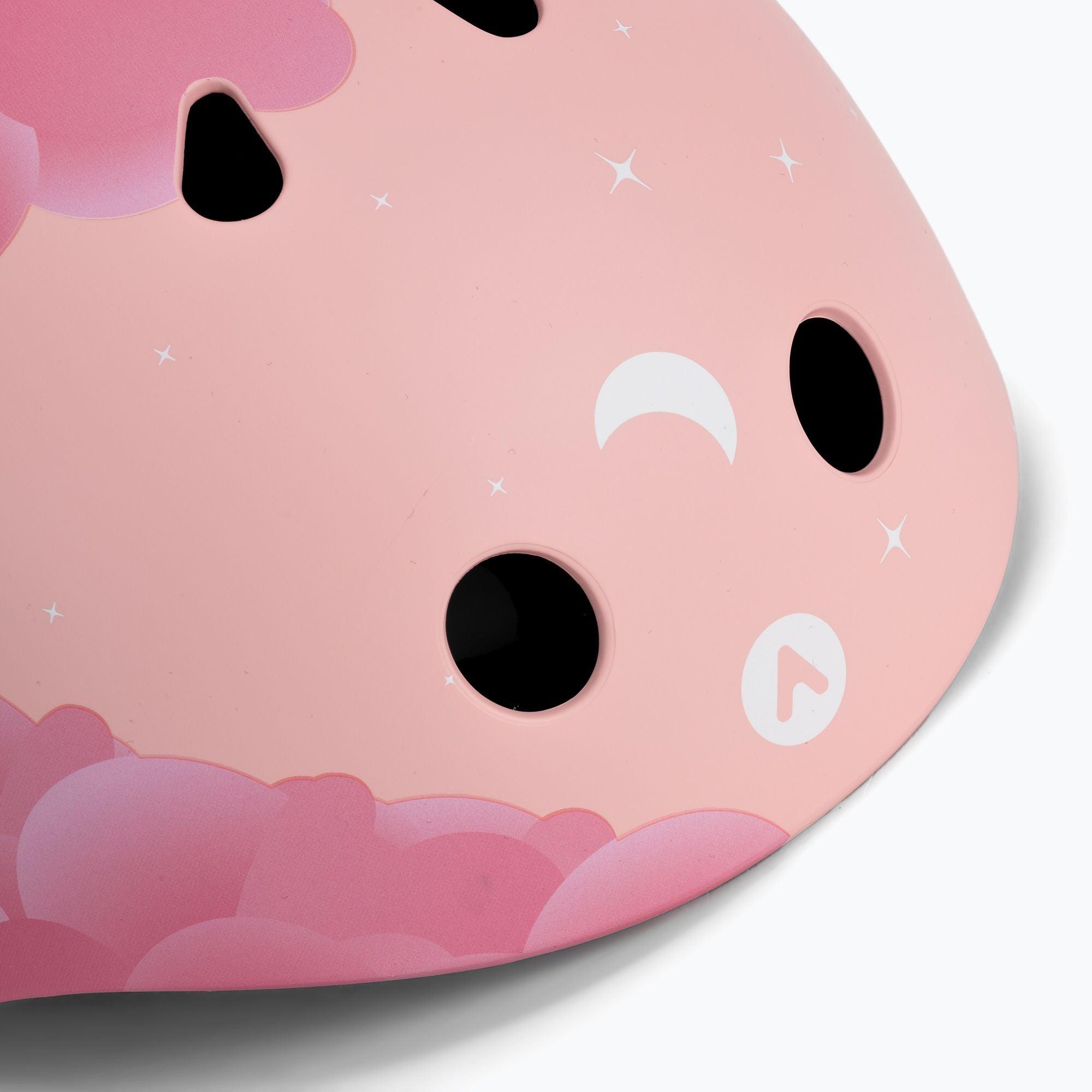 Attabo: dziecięcy kask rowerowy Pink - Noski Noski