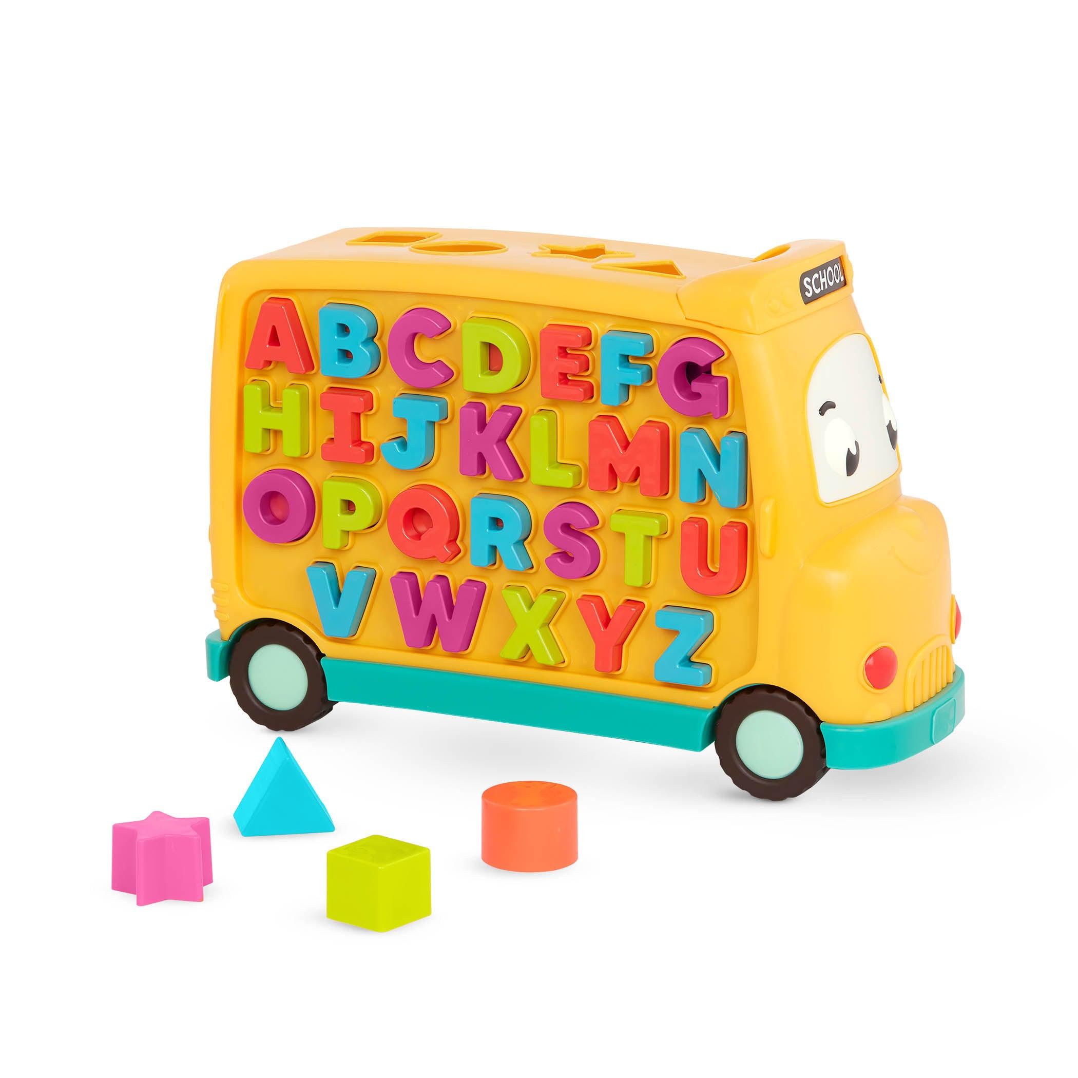 B.Toys: autobus z alfabetem magnetycznym AlphaBus - Noski Noski