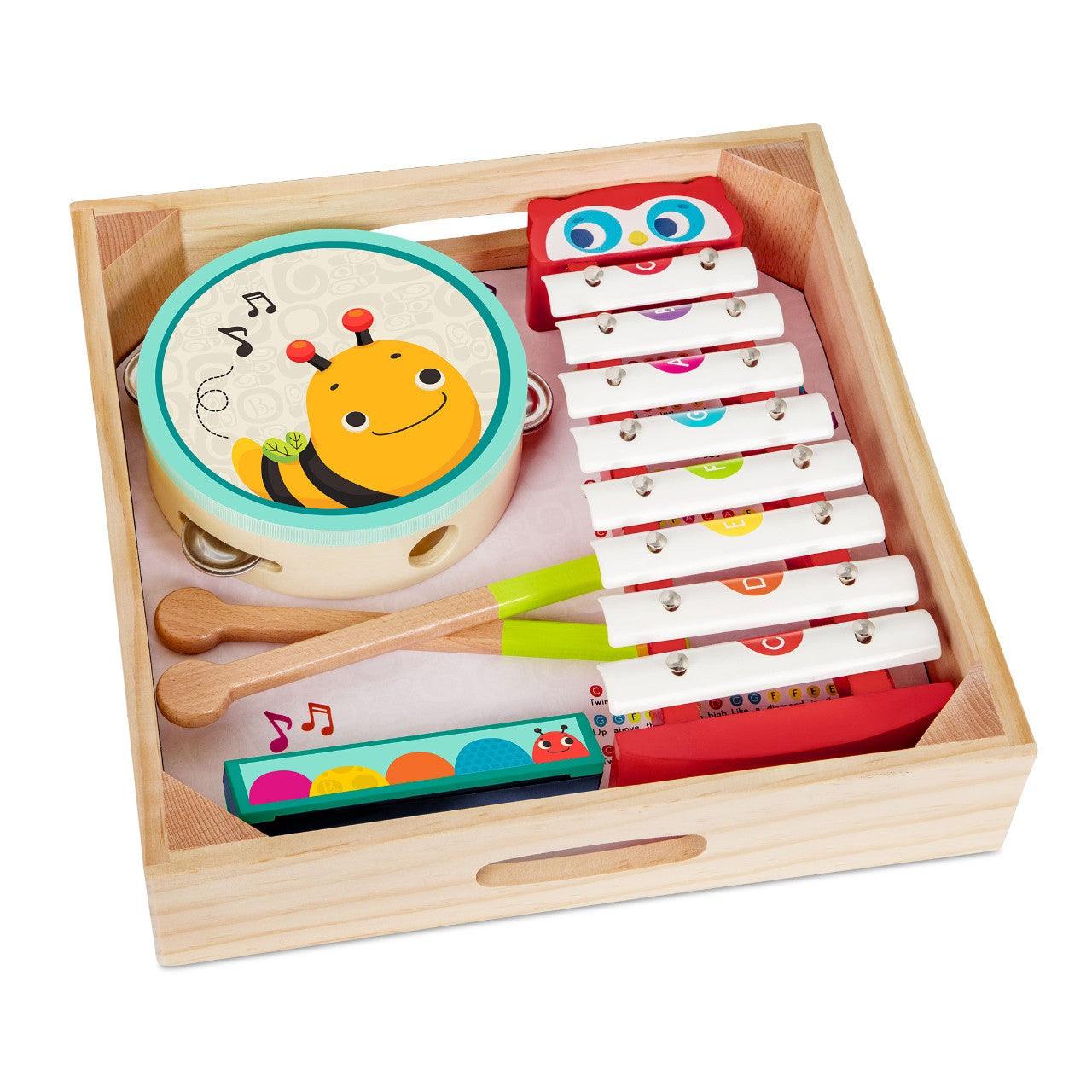 B.Toys: drewniane instrumenty muzyczne Mini Melody Band - Noski Noski