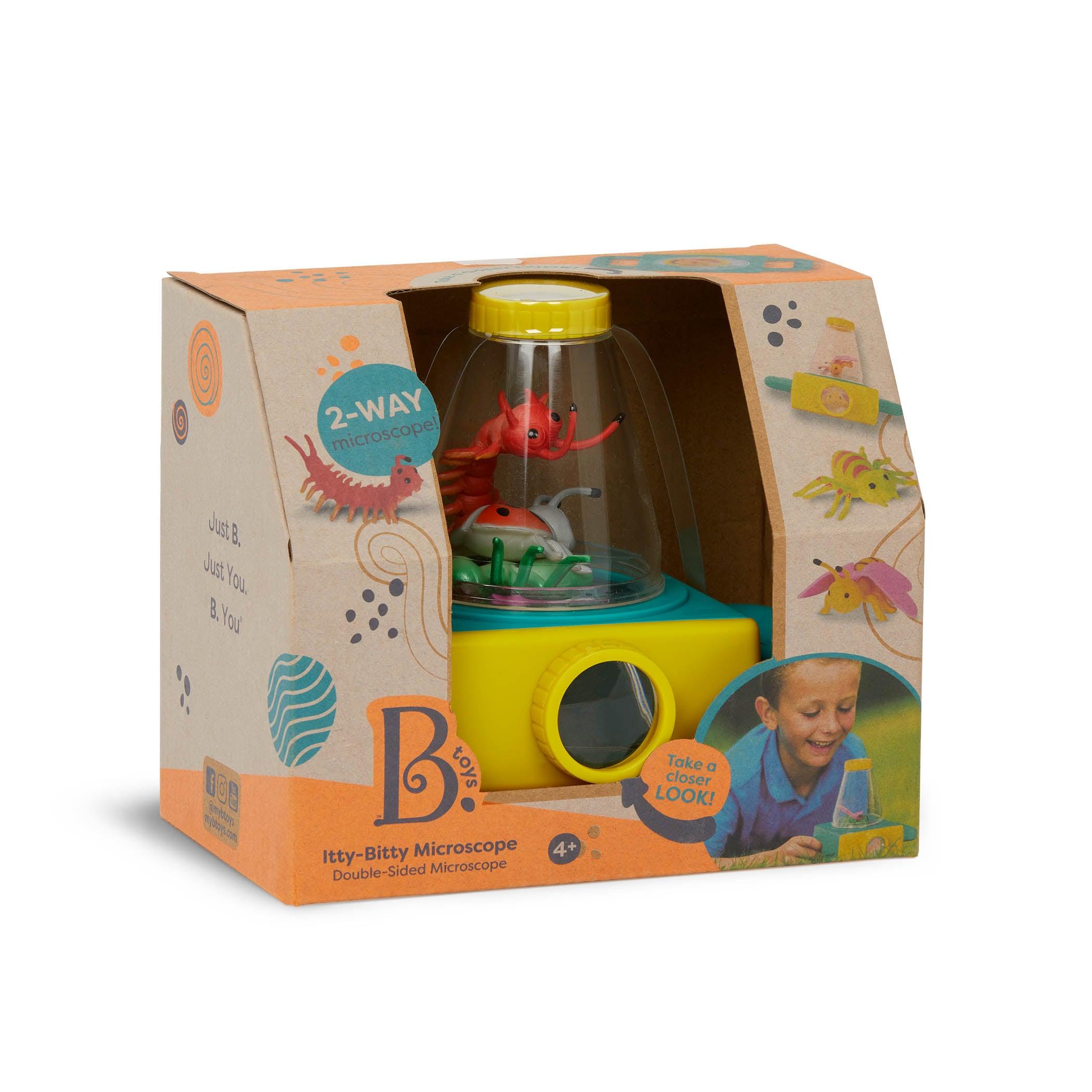 B.Toys: dwustronny mikroskop do obserwacji przyrody Itty-Bitty Microscope - Noski Noski