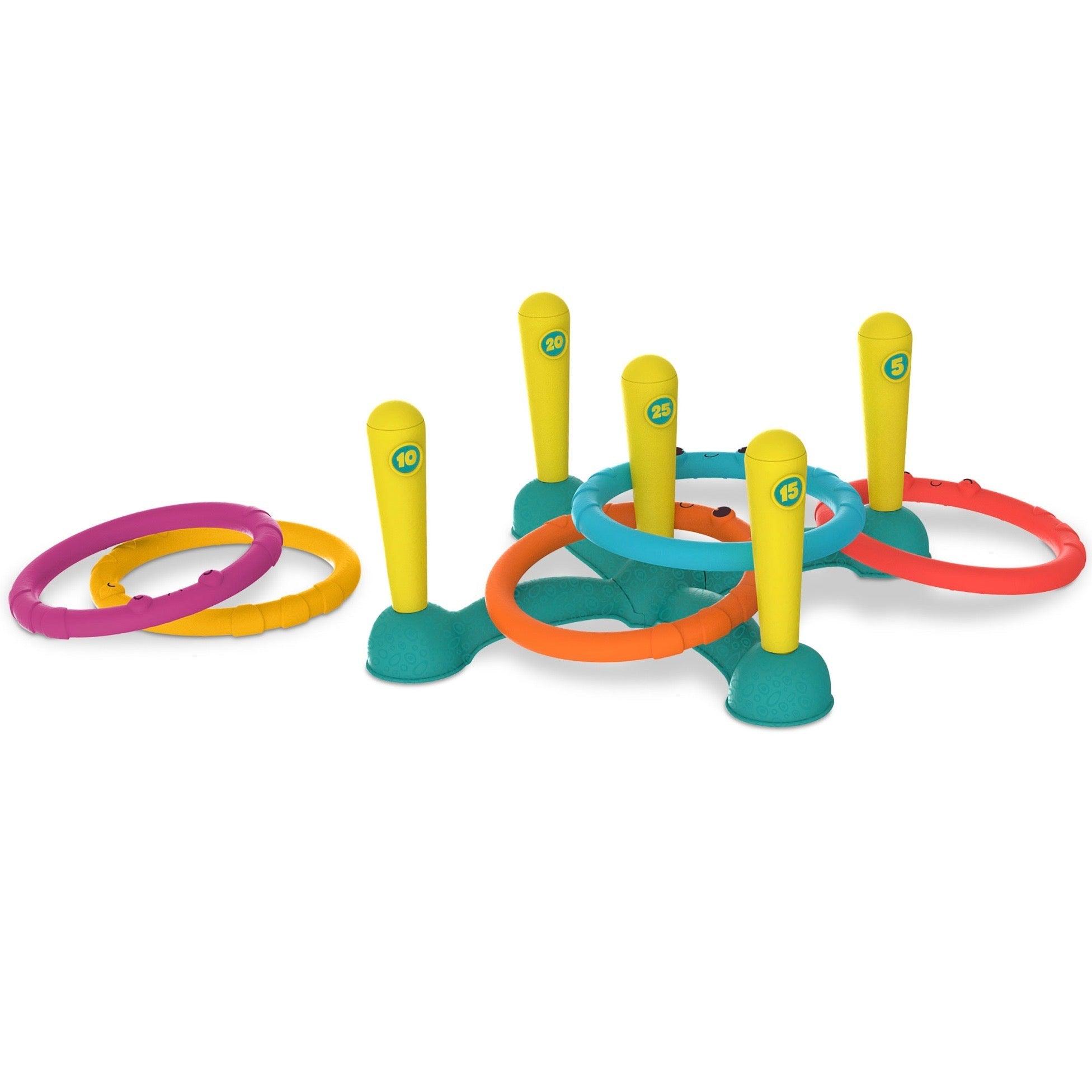 B.Toys: gra zręcznościowa obręcze Sling-a-Ring Toss - Noski Noski