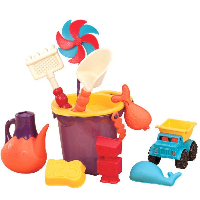 B.Toys: torba z akcesoriami do piasku B.Ready Beach Bag - Noski Noski