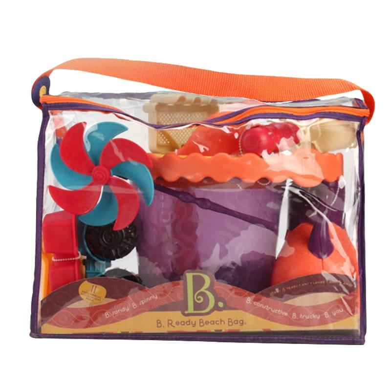 B.Toys: torba z akcesoriami do piasku B.Ready Beach Bag - Noski Noski
