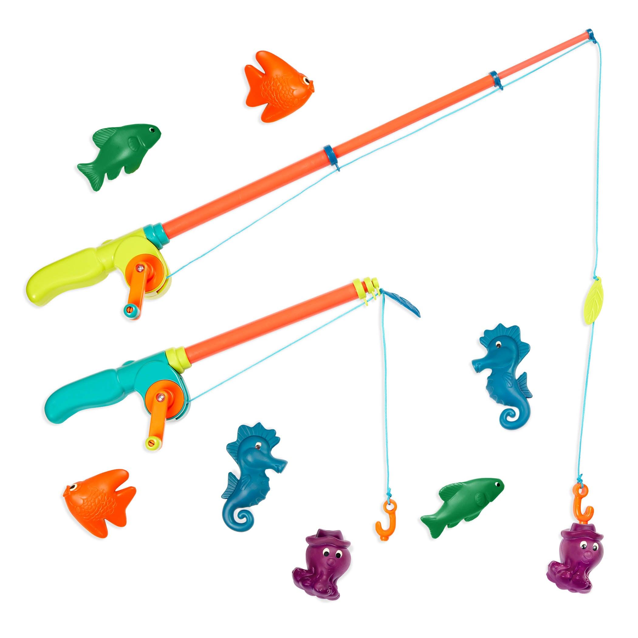 B.Toys: zestaw wędkarski zmieniający kolory Little Fisher’s Kit - Noski Noski