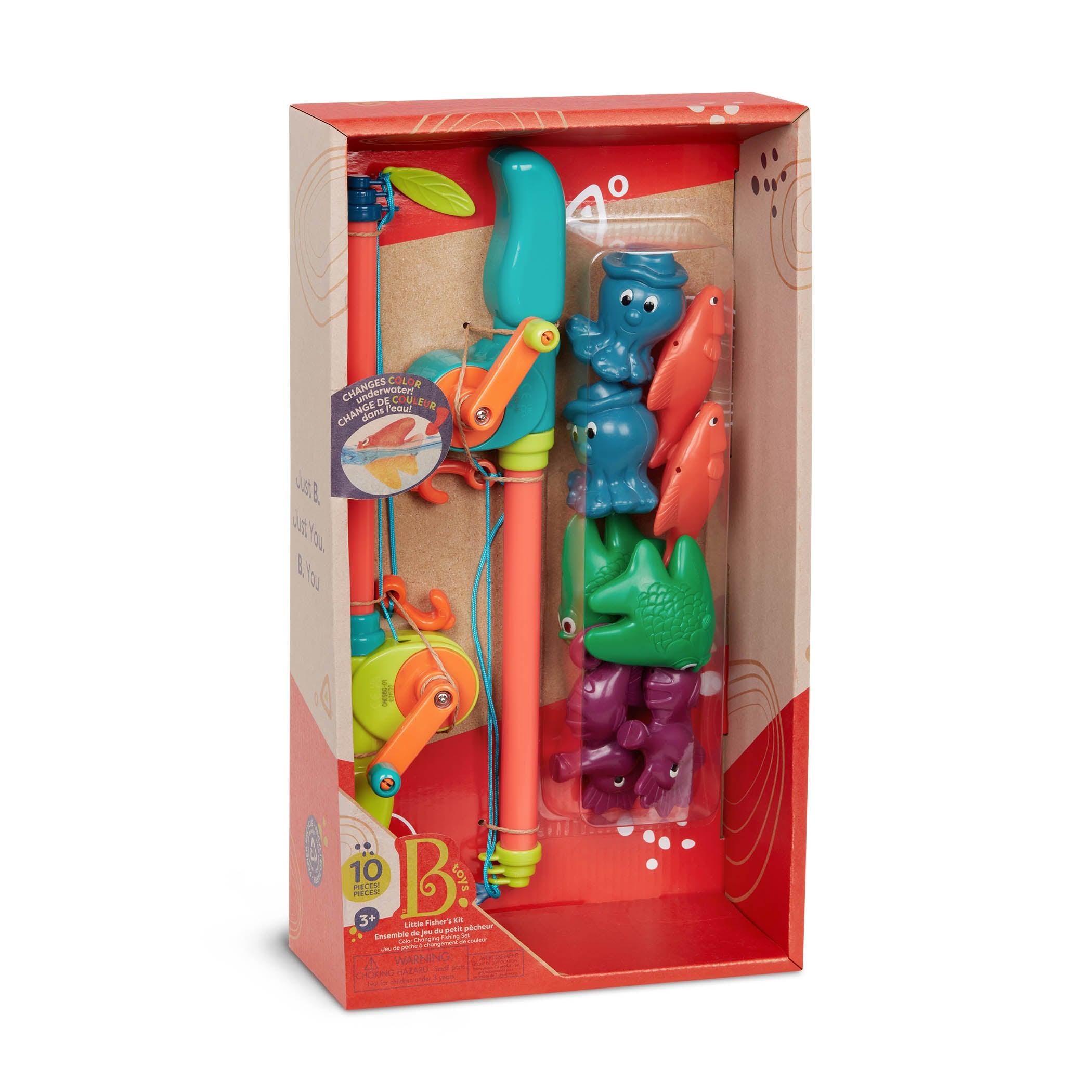 B.Toys: zestaw wędkarski zmieniający kolory Little Fisher’s Kit - Noski Noski