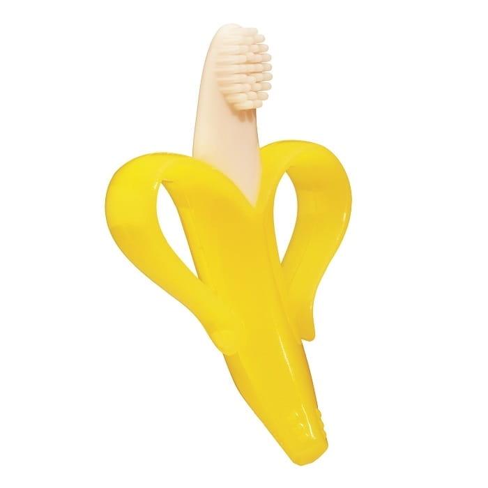 Baby Banana: szczoteczka dla dzieci Banan Yellow - Noski Noski