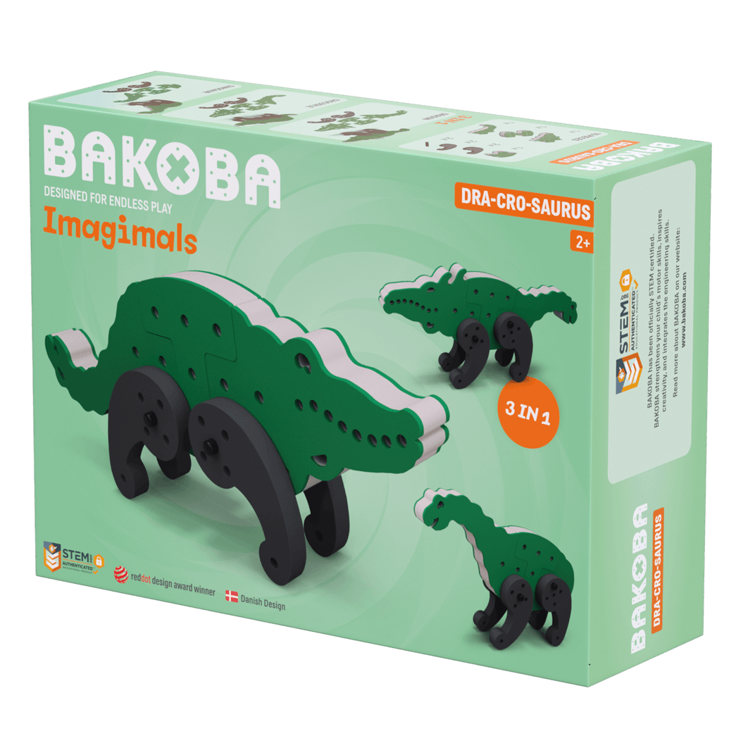 Bakoba: zestaw konstrukcyjny zwierzątka Imagimals - Noski Noski