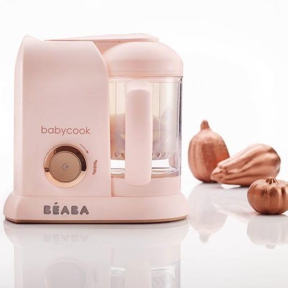 Beaba: wielofunkcyjne urządzenie do gotowania Babycook Macaron Pink - Noski Noski
