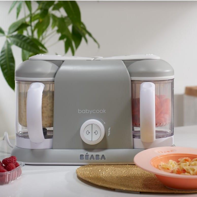 Beaba: wielofunkcyjne urządzenie do gotowania Babycook Plus Grey - Noski Noski