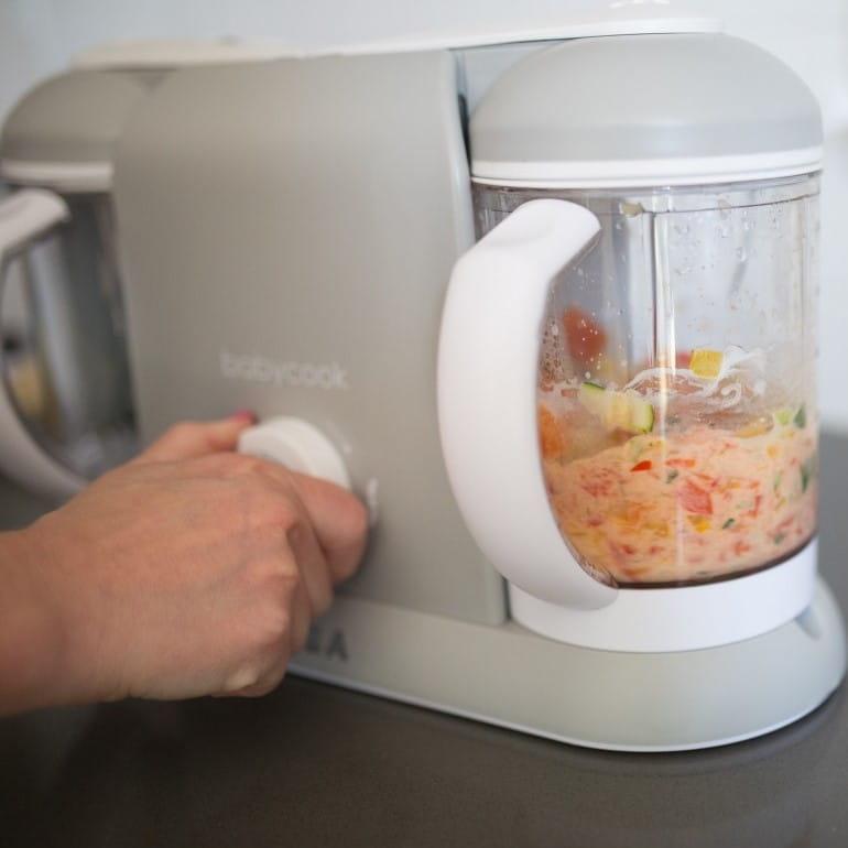 Beaba: wielofunkcyjne urządzenie do gotowania Babycook Plus Grey - Noski Noski