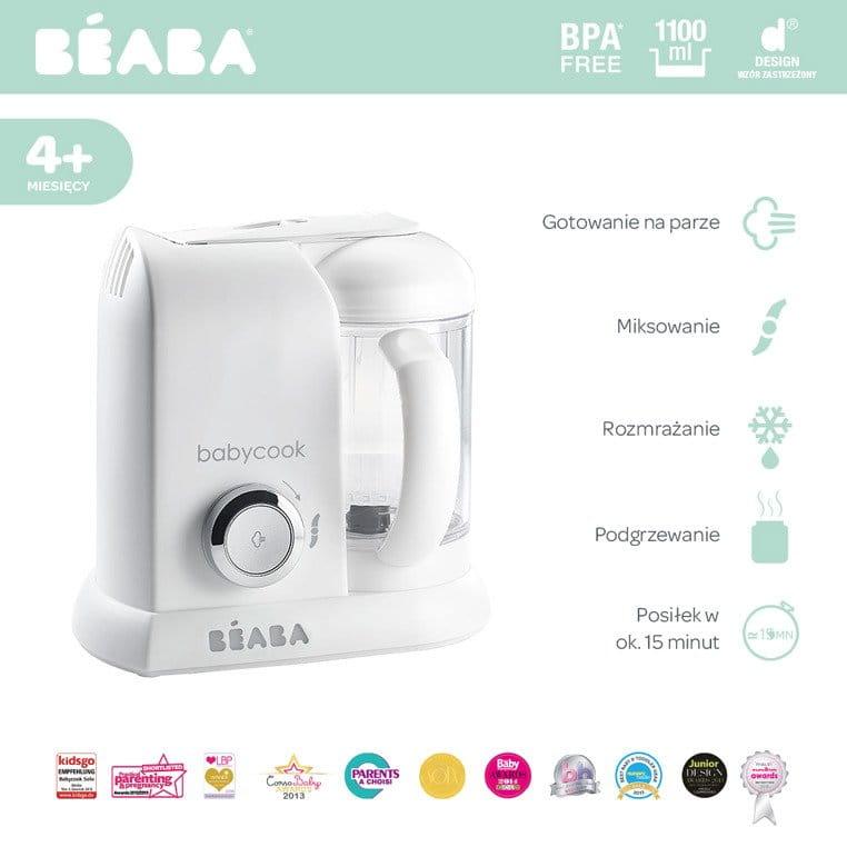 Beaba: wielofunkcyjne urządzenie do gotowania Babycook Silver - Noski Noski