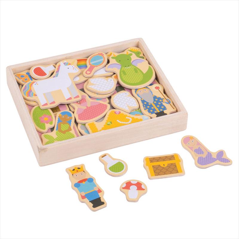 Bigjigs Toys: baśniowe magnesy Fantasy - Noski Noski