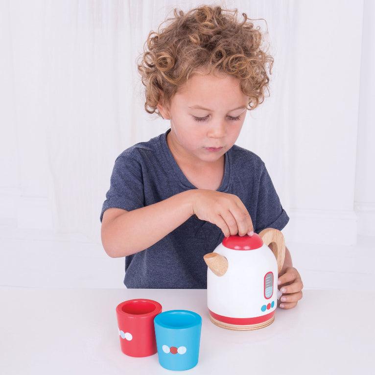 Bigjigs Toys: drewniany Czajnik - Noski Noski