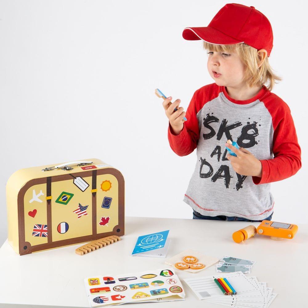 Bigjigs: zestaw małego podróżnika Holiday Kit - Noski Noski